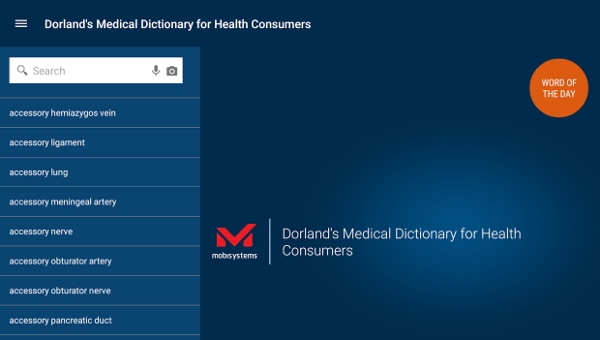 Mobile medical dictionary
